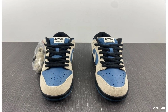 Low Nike Dunk Cream BQ6817-200 Light Thunderstorm SB 0119